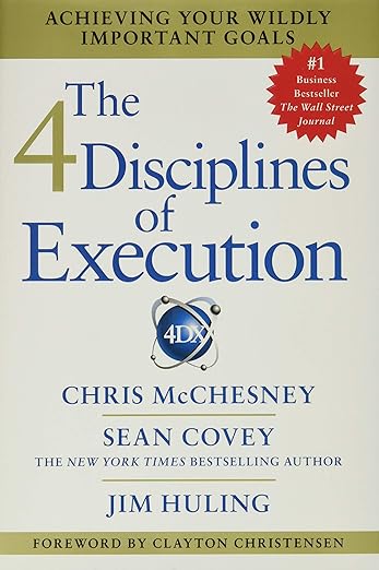The 4 Disciplines of Execution book cover