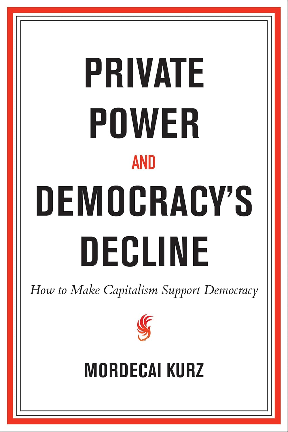 Private Power and Democracy’s Decline: How to Make Capitalism Support Democracy book cover